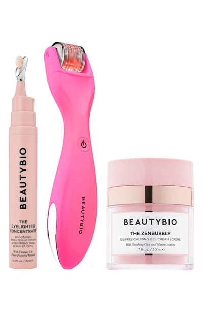 Beautybio Showstopping Skincare Heroes: Microneedling Tool, Undereye Serum, & Face Cream