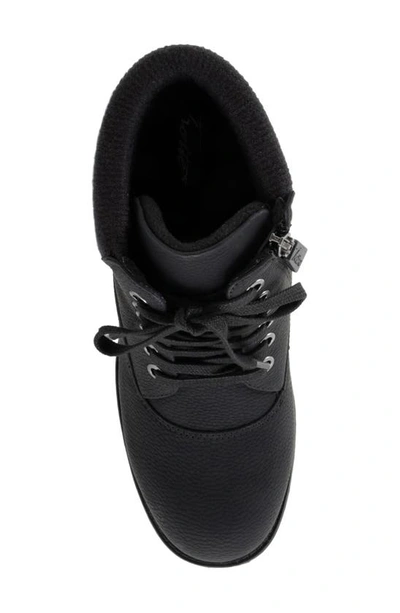Trotters Bellamy Faux Fur Lined Bootie In Black