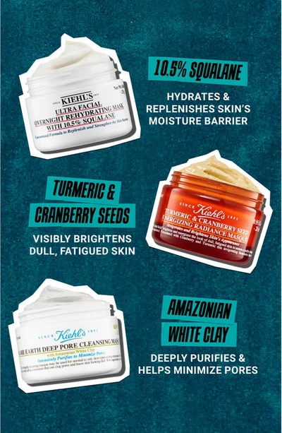 Shop Kiehl's Since 1851 Merry Masking Set $70 Value