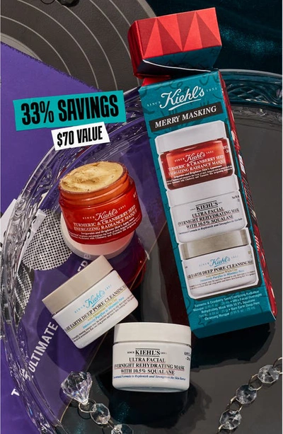 Shop Kiehl's Since 1851 Merry Masking Set $70 Value