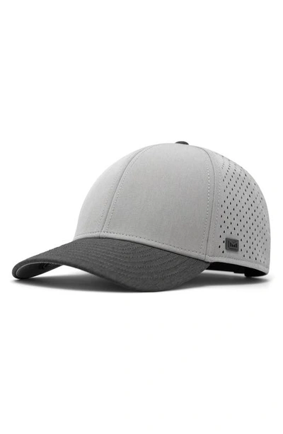 Shop Melin A-game Hydro Performance Snapback Hat In Charcoal/ Grey