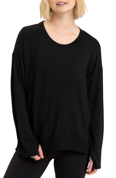 Shop Threads 4 Thought Mallorie Sweatshirt In Black