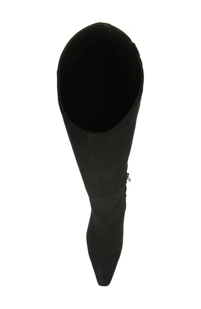 Shop Sam Edelman Sylvia Knee High Boot In Black Suede