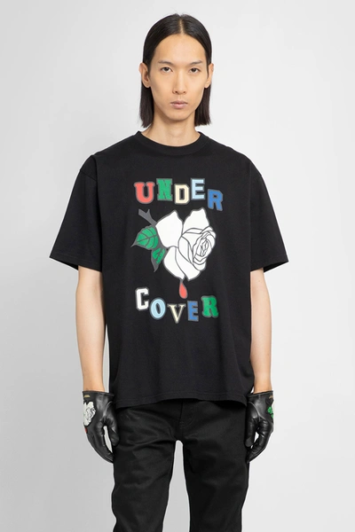 Shop Undercover Man Black T-shirts