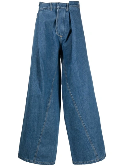 Shop Bianca Saunders Shift 23 Jeans In Blue