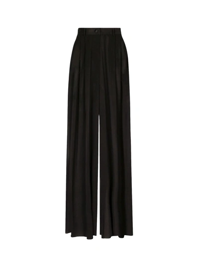 Shop Dolce & Gabbana Trouser In Black