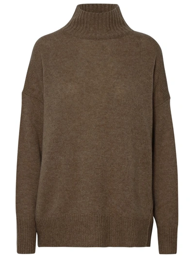 Shop 360cashmere 360 Cashmere 'camden' Beige Cashmere Turtleneck Sweater