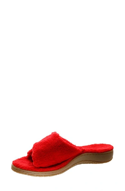 David Tate Cozy Slipper In Red