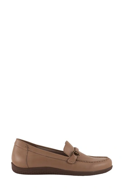 Shop David Tate Castle Loafer In Taupe