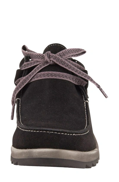 David Tate Mojo Sneaker In Black Suede