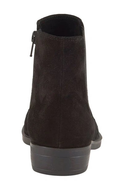 David Tate Tilly Chelsea Boot In Black Suede