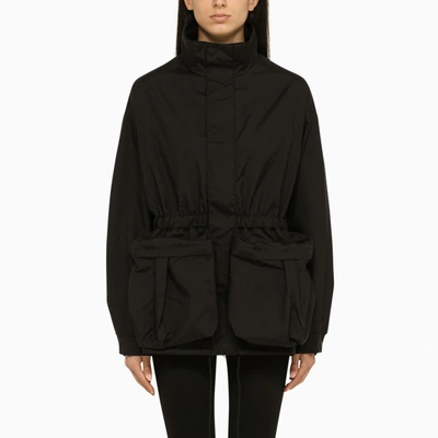 Shop Wardrobe.nyc | Lightweight Black Nylon Jacket