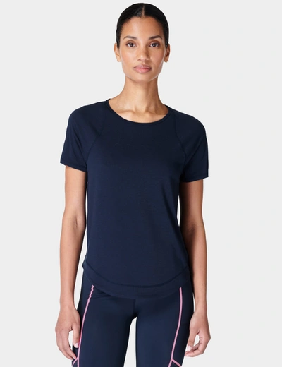 Shop Sweaty Betty Breathe Easy Running T-shirt In Blue