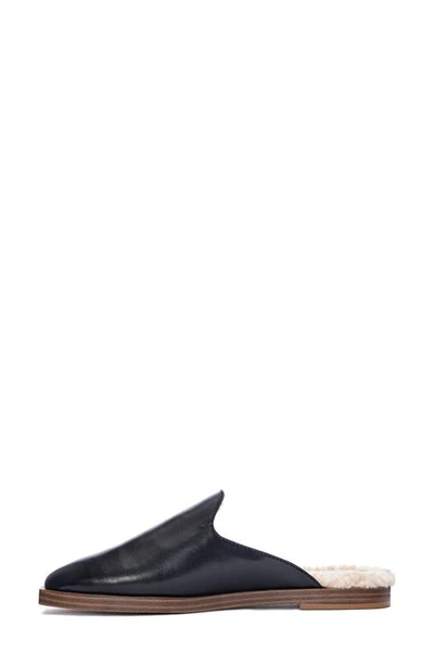 Shop Chinese Laundry Domino Mule In Black Faux Leather
