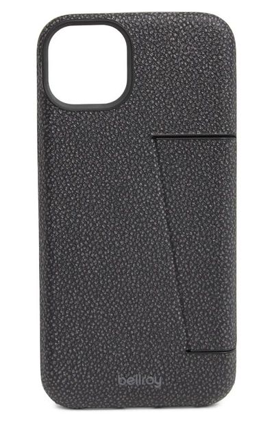 Shop Bellroy Iphone 14 Plus Card Case In Stellar Black