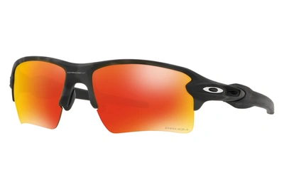 Shop Oakley Men's Flak 2.0 Xl9188-86 Black Camo Prizm Ruby Sunglasses