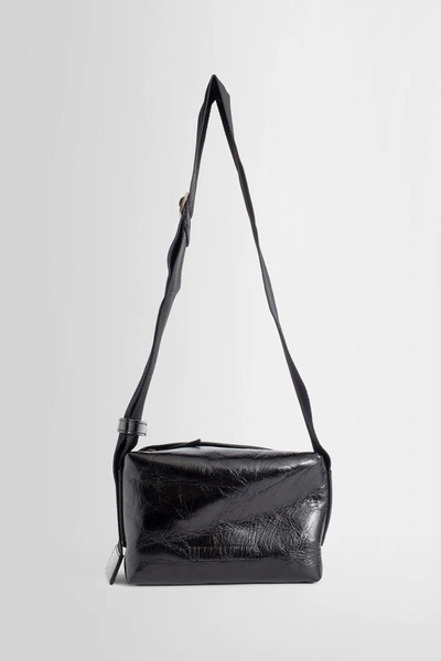 Uma Wang Woman Black Shoulder Bags In Black