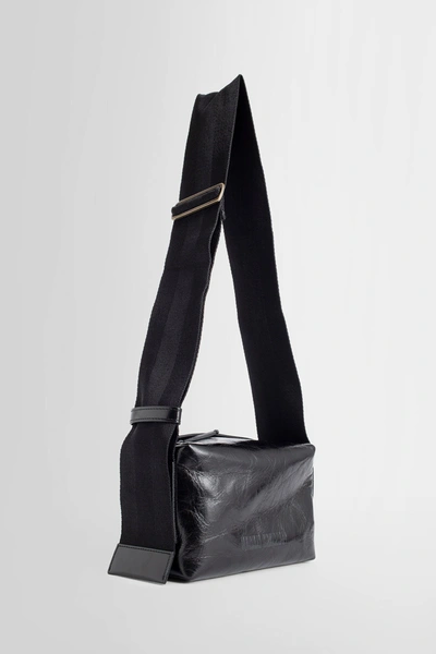 Uma Wang Woman Black Shoulder Bags In Black