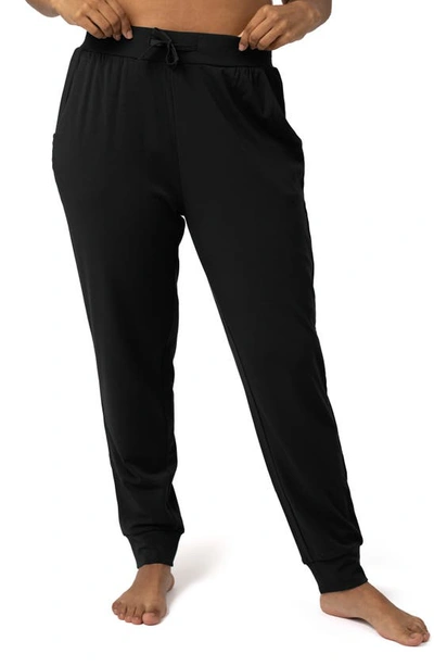Shop Kindred Bravely Relaxed Fit Maternity Sweatpants In Black