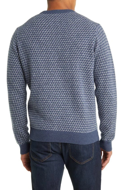 Shop Peter Millar Oslo Norwegian Merino Wool & Cashmere Sweater In Star Dust