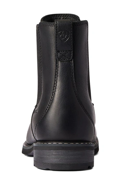 Ariat Wexford Waterproof Chelsea Boot In Black