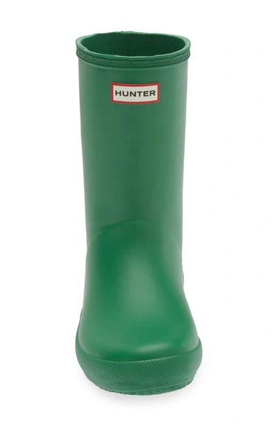 Hunter Unisex First Classic Boots - Toddler, Little Kid In Twisting Green
