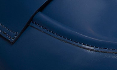 Stuart Weitzman Palmer Bold Loafer In Indigo.