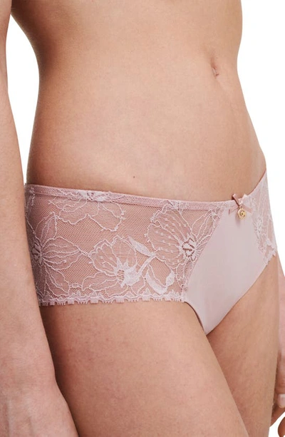 Shop Chantelle Lingerie Orchids Hipster Briefs In English Rose-0v