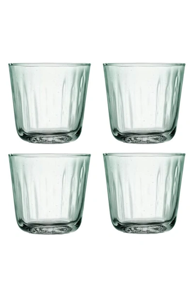 Shop Lsa Mia Set Of 4 Highball Glasses In Clear