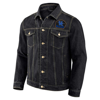 Shop Darius Rucker Collection By Fanatics Black Kentucky Wildcats Button-up Denim Jacket