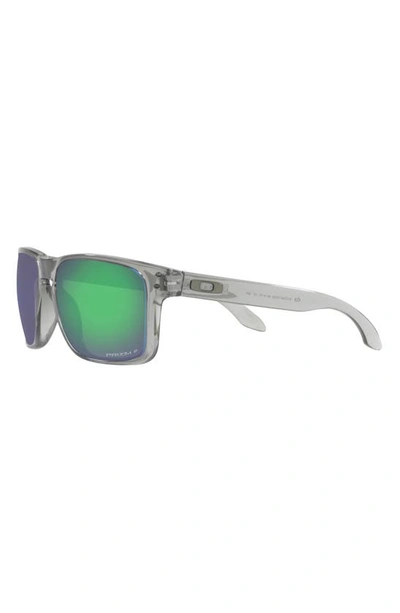 Oakley Logo Sunglasses In Grey Metal