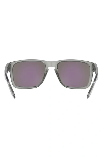 Oakley Logo Sunglasses In Grey Metal