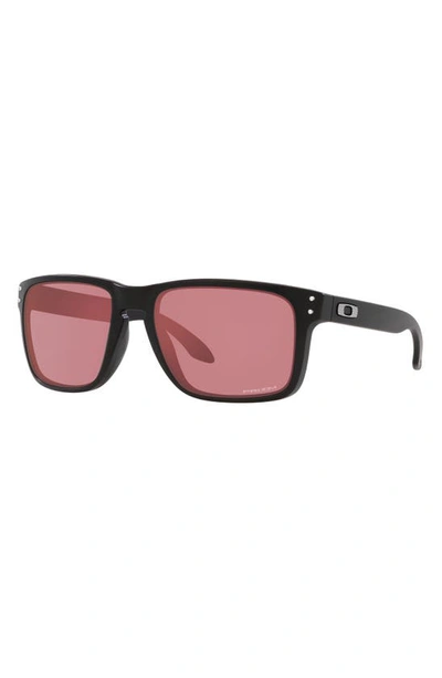 Shop Oakley Holbrook Xl 59mm Prizm™ Square Sunglasses In Matte Black