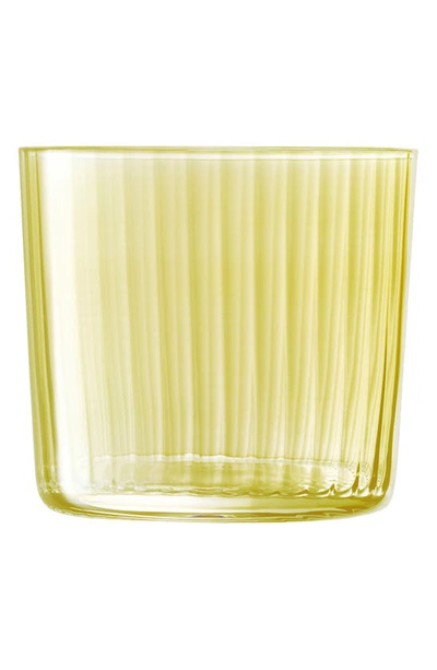 Lsa Gems Set Of 4 Tumblers In Amber/orange