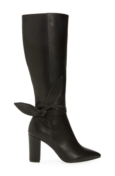 Shop Koko + Palenki Andcor Knee High Boot In Black Leather