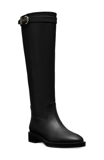 Shop Stuart Weitzman Maverick Knee High Boot In Black