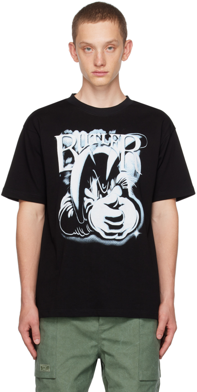 Shop Butler Svc Black Printed T-shirt
