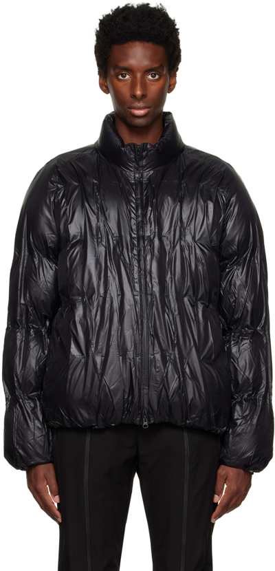 Shop Post Archive Faction (paf) Black 5.1 Right Down Jacket In Metallic Black