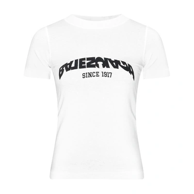 Shop Balenciaga Fitted T-shirt In White_black