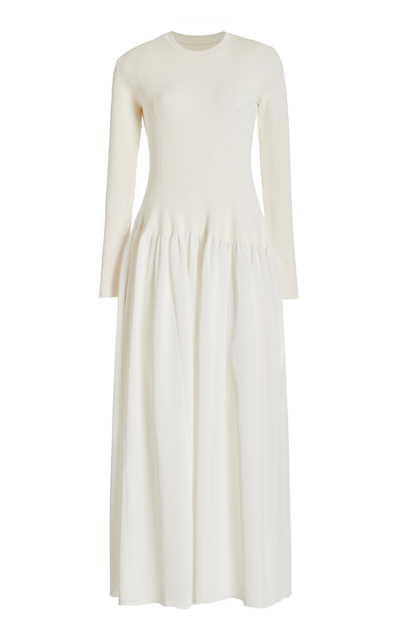 Shop Altuzarra Denning Dress In White