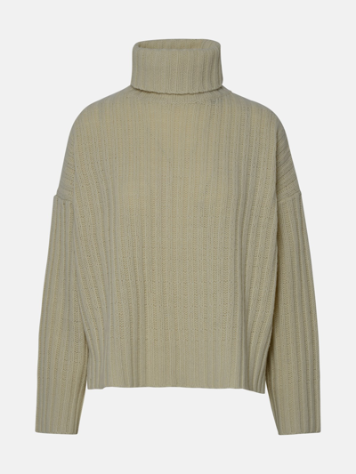 Shop 360cashmere 'angelica' Turtleneck Sweater In Ivory Cashmere Blend In Cream