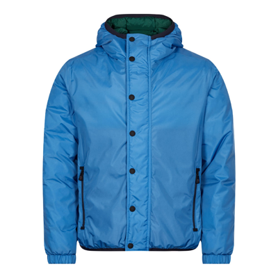 Shop Moncler Reversible Rosiere Jacket In Blue