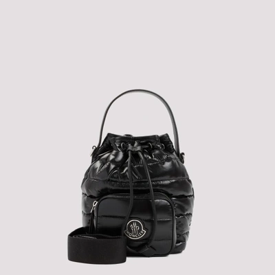 Shop Moncler Kilia Drawstring Bag In Black