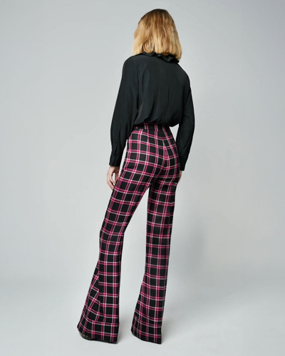 Shop Smythe High Waisted Cuffed Trouser In Multi