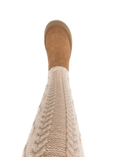 Ugg Women's Classic Sweater Letter in Chestnut 9