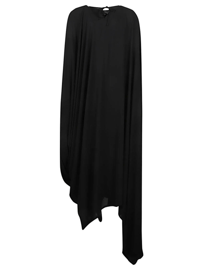 Shop Balenciaga All-in Dress In Black