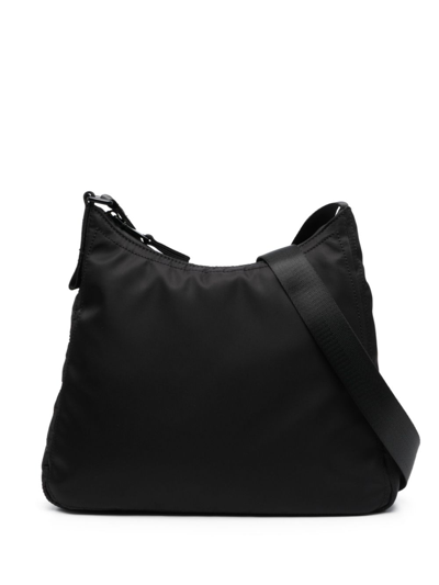 Shop Filippa K Nylon Medium Shoulder Bag In Black