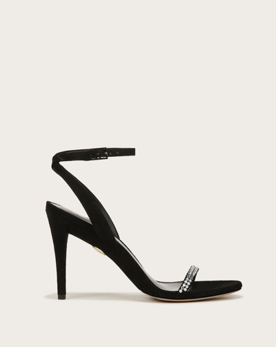 Shop Veronica Beard Maya Ankle-strap Heel In Black