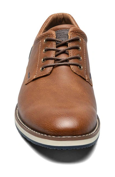 Nunn Bush Hyde Ii Plain Toe Derby In Cognac