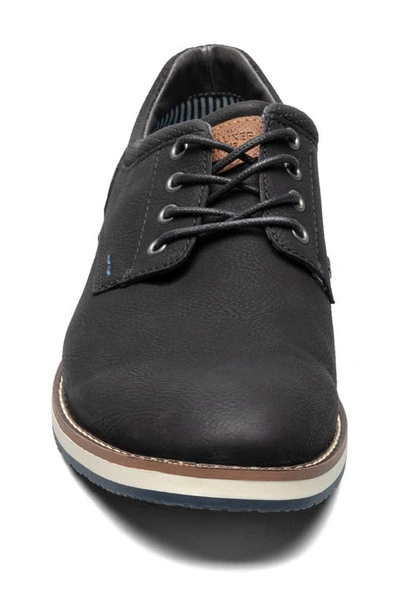 Nunn Bush Hyde Ii Plain Toe Derby In Black